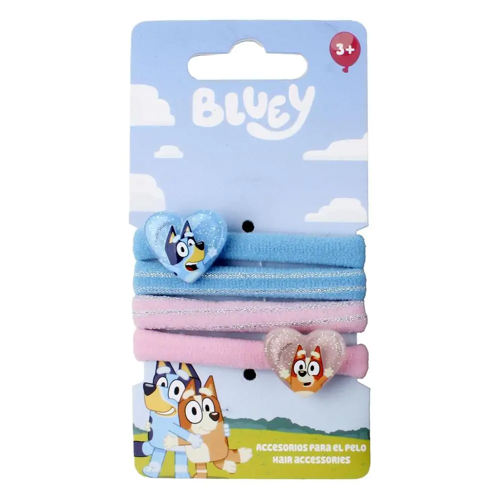 Bluey set 4 gumice za kosu fotografija proizvoda