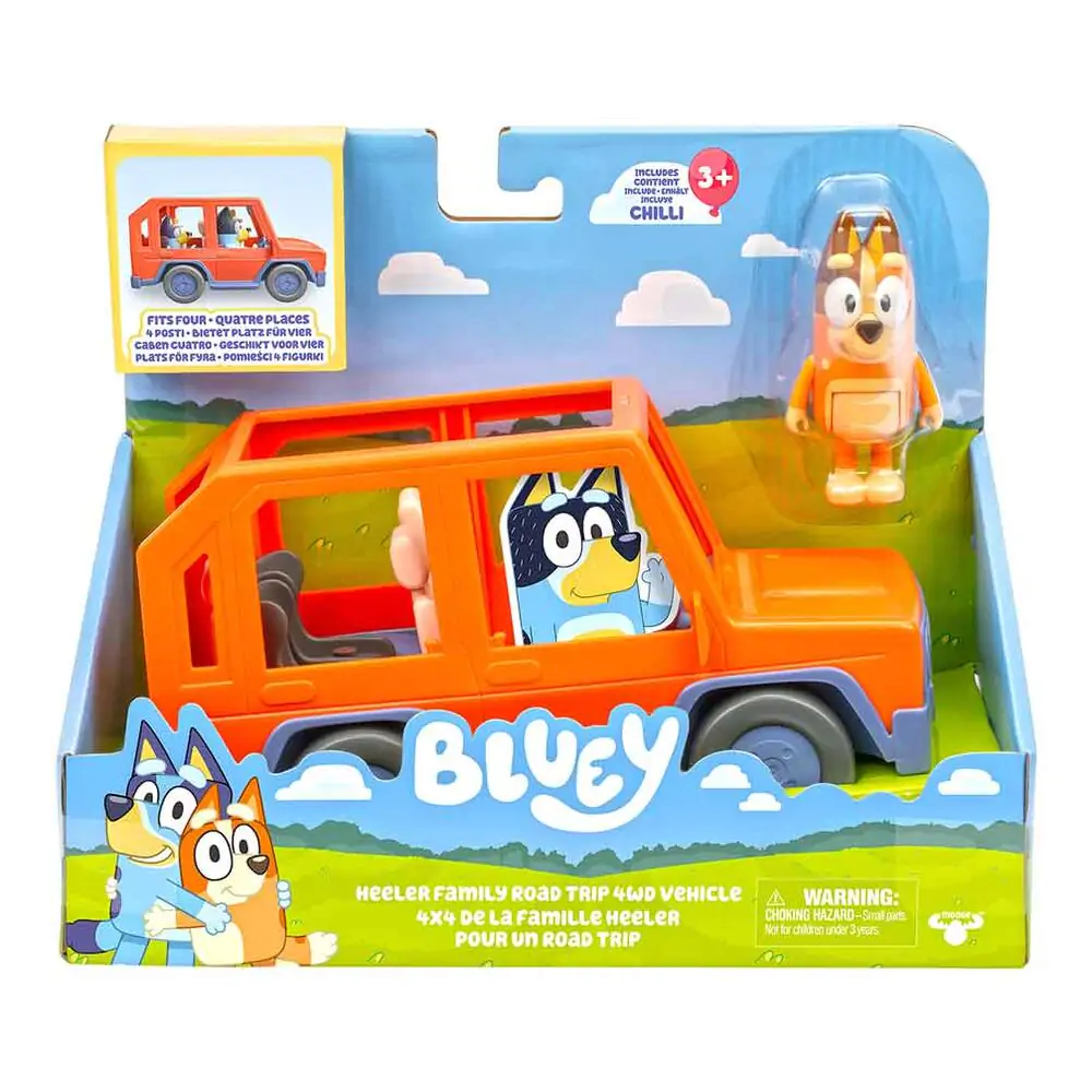 Bluey 4x4 obiteljski automobil fotografija proizvoda
