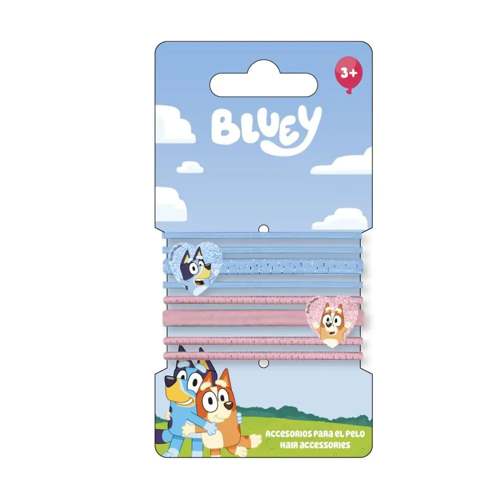 Bluey set 8 gumica za kosu fotografija proizvoda