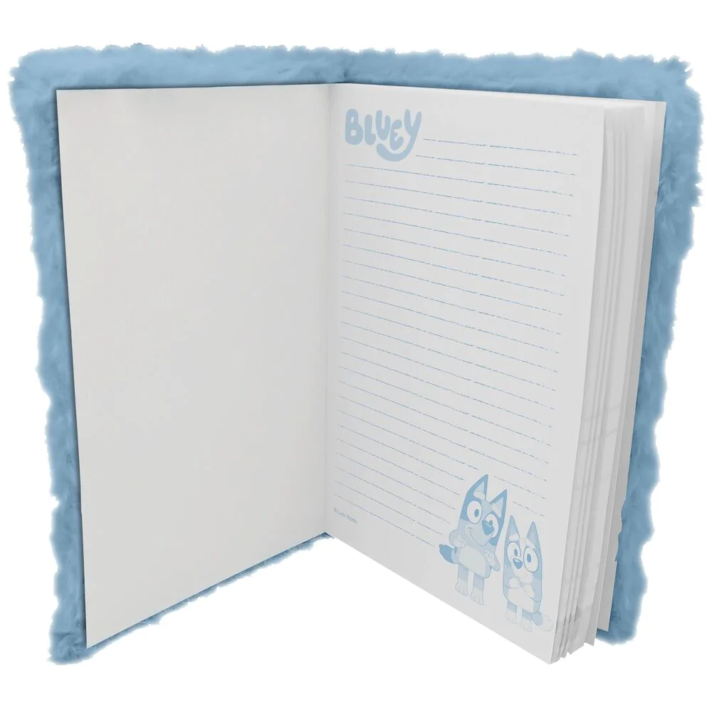 Bluey A5 plišna bilježnica fotografija proizvoda