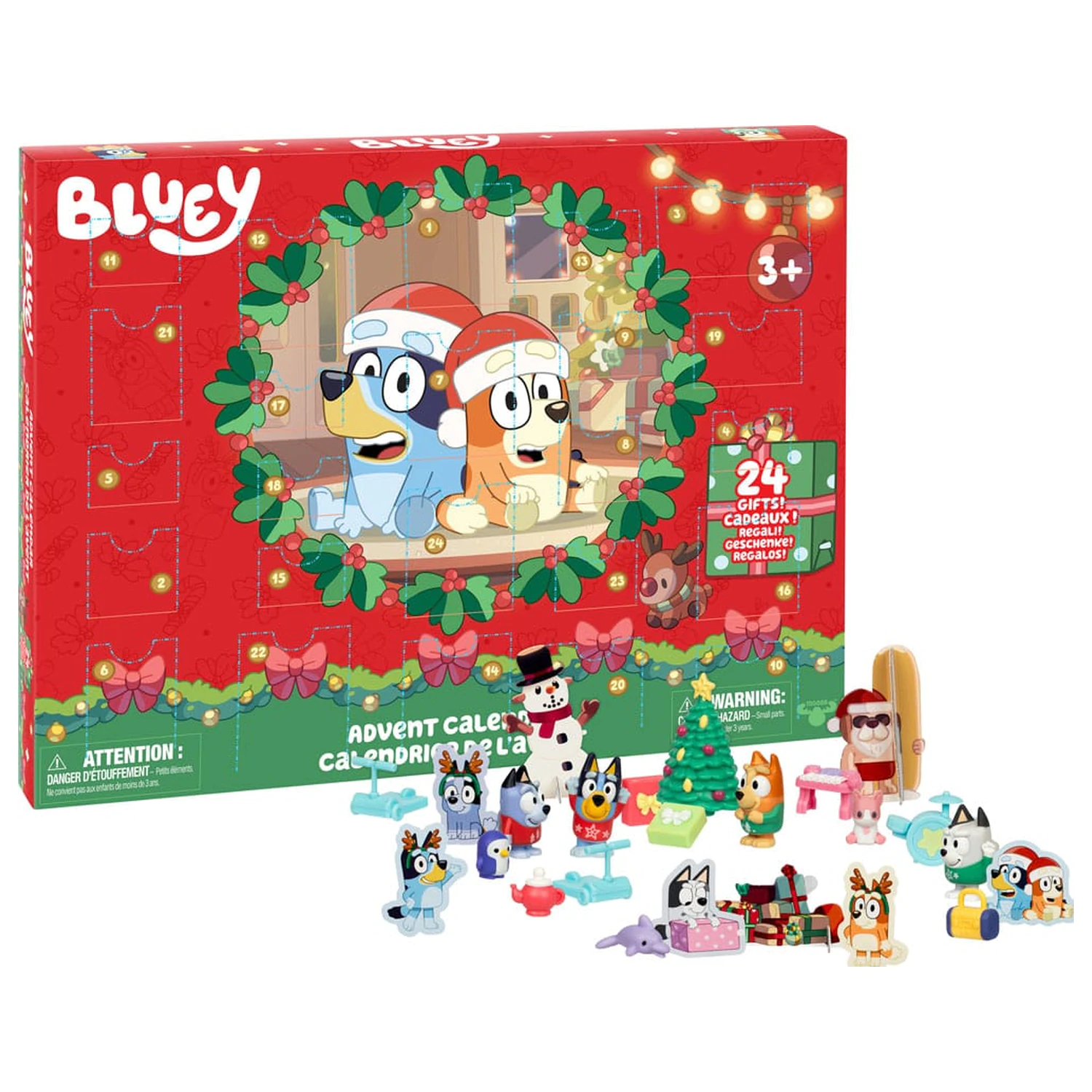 Bluey Adventski kalendar mini figure fotografija proizvoda