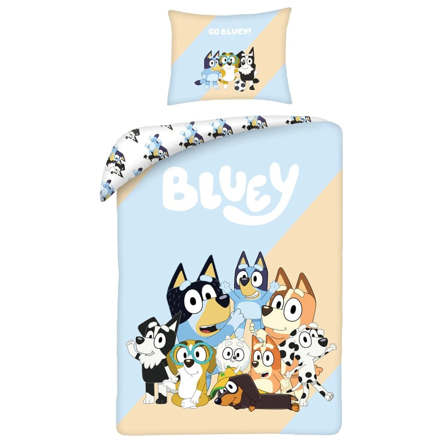 Bluey Komplet posteljine Go Bluey fotografija proizvoda