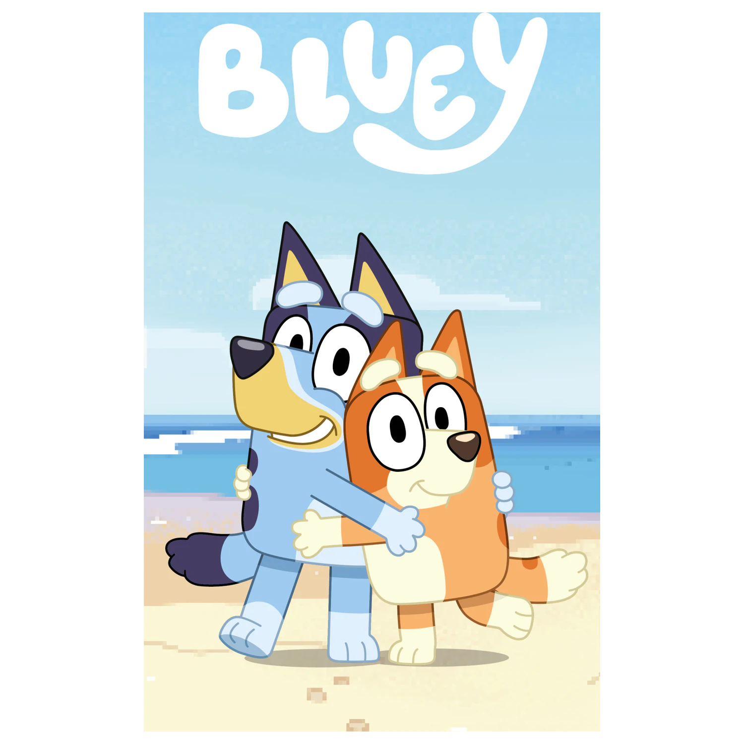Bluey Beach Hug ručnik 70x140cm fotografija proizvoda