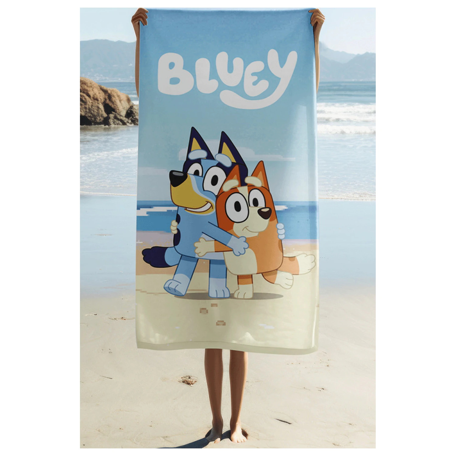 Bluey Beach Hug ručnik 70x140cm fotografija proizvoda