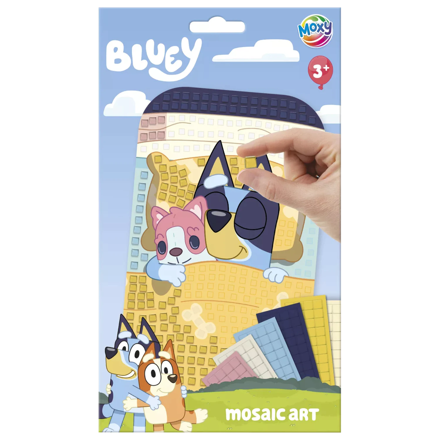 Bluey krevetni pjenasti mozaik kreativni set fotografija proizvoda