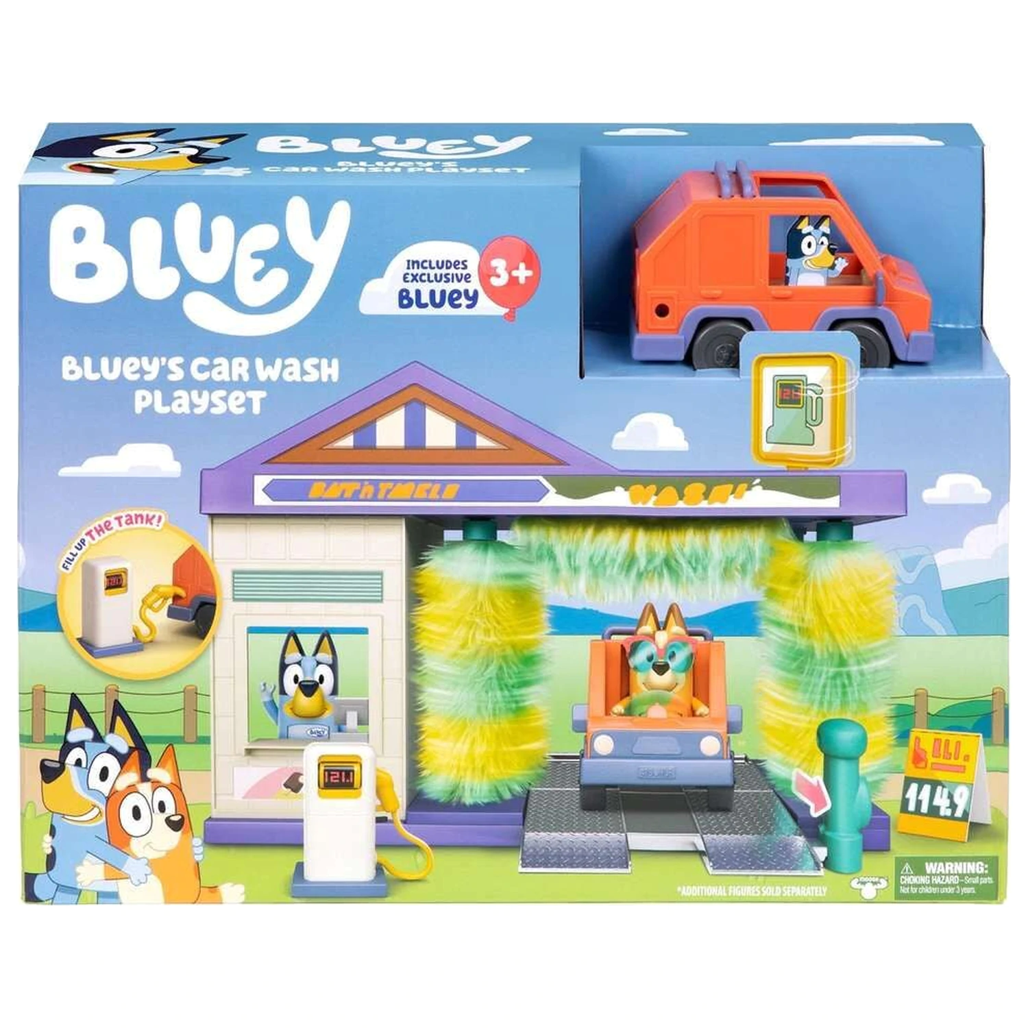 Bluey Auto praonica set za igru fotografija proizvoda