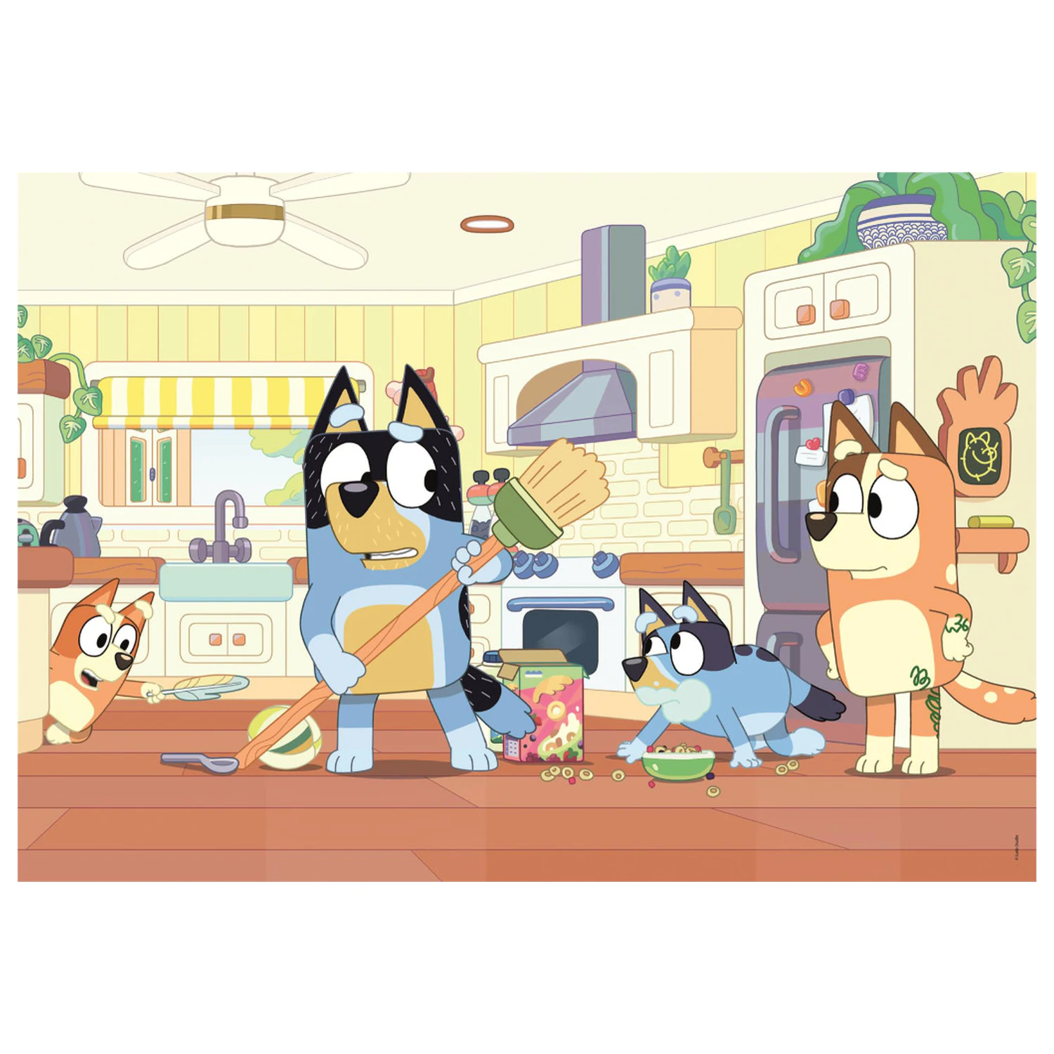 Bluey Cleaning slagalica od 60 dijelova fotografija proizvoda