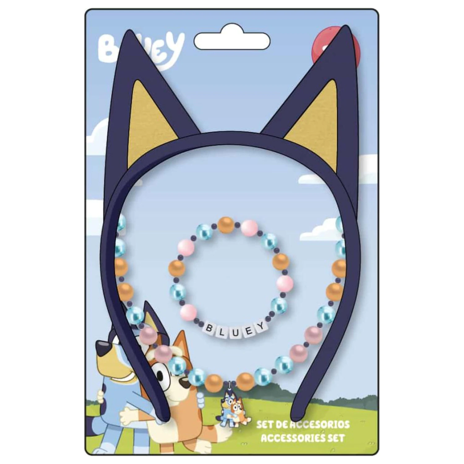 Bluey Ušni Nakit i Komplet Trake za glavu fotografija proizvoda