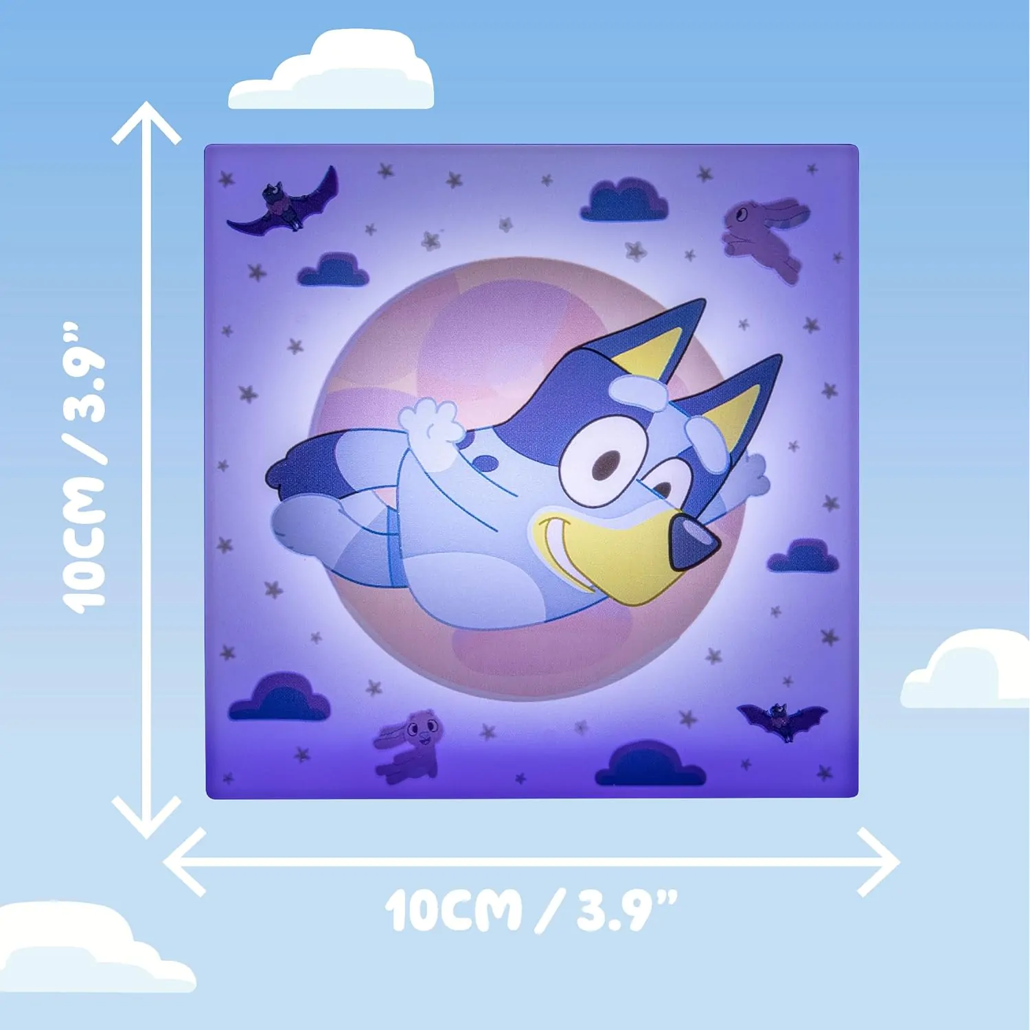 Bluey Noćno svjetlo 10 centimetara fotografija proizvoda