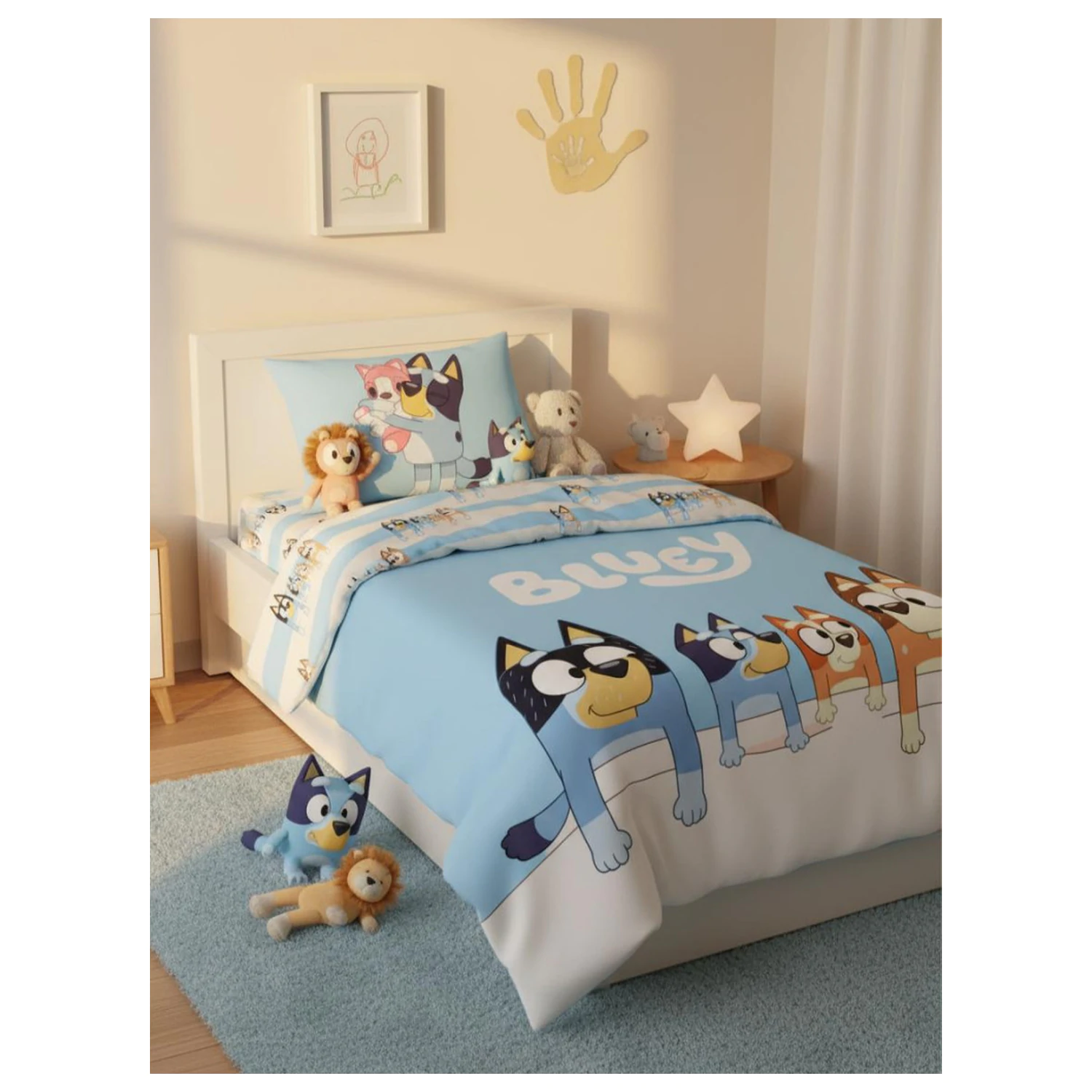 Bluey Family Navlaka za poplun fotografija proizvoda