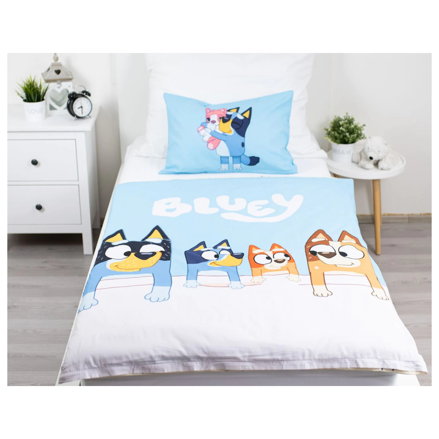 Bluey Family navlaka za poplun za malu djecu, za predškolce fotografija proizvoda