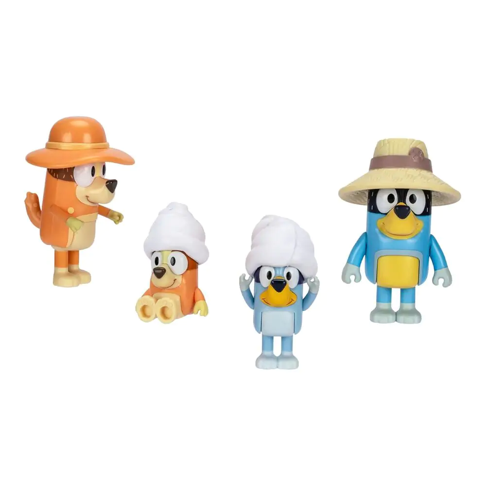Bluey Family Trip pakiranje 4 figure fotografija proizvoda