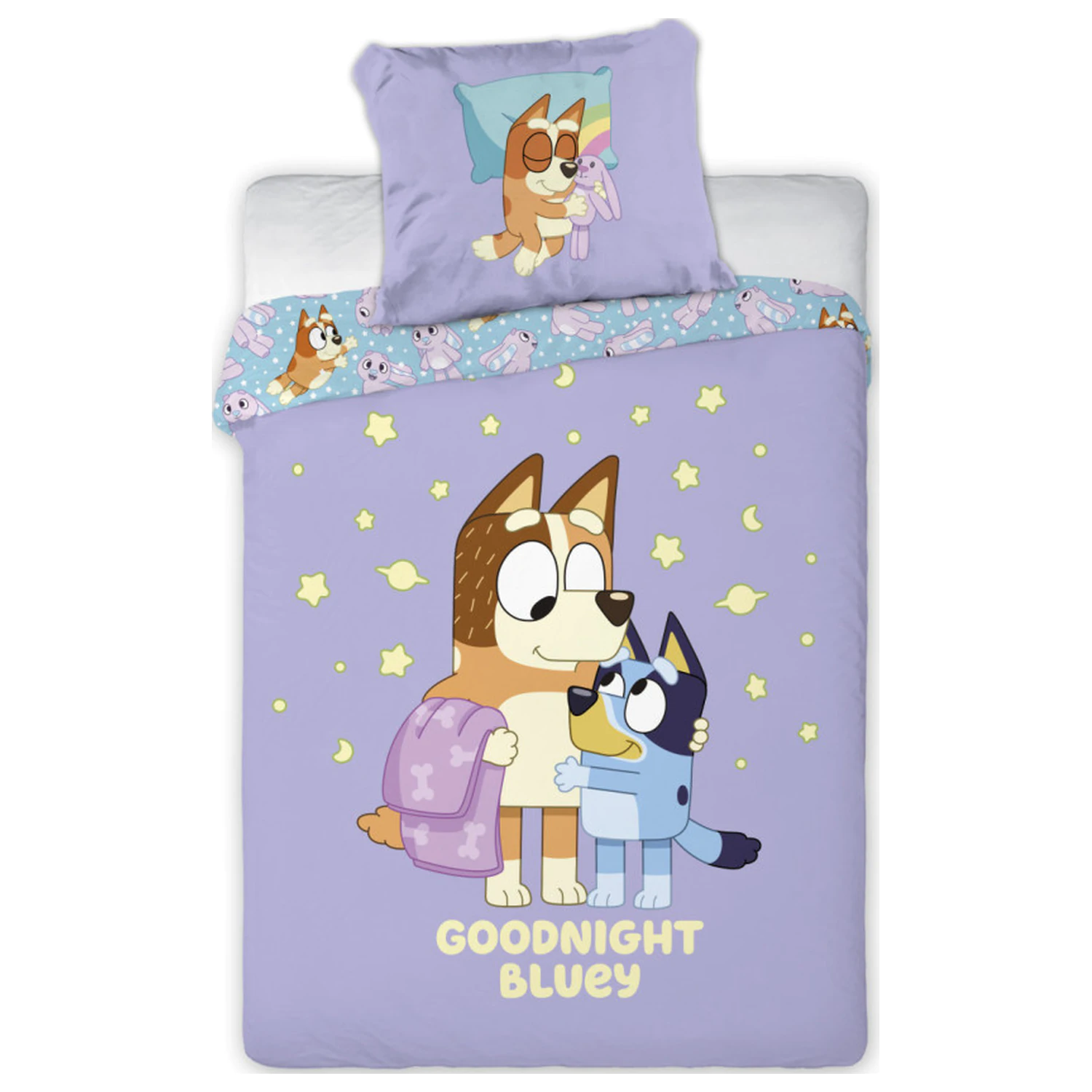 Bluey Goodnight navlaka za poplun fotografija proizvoda