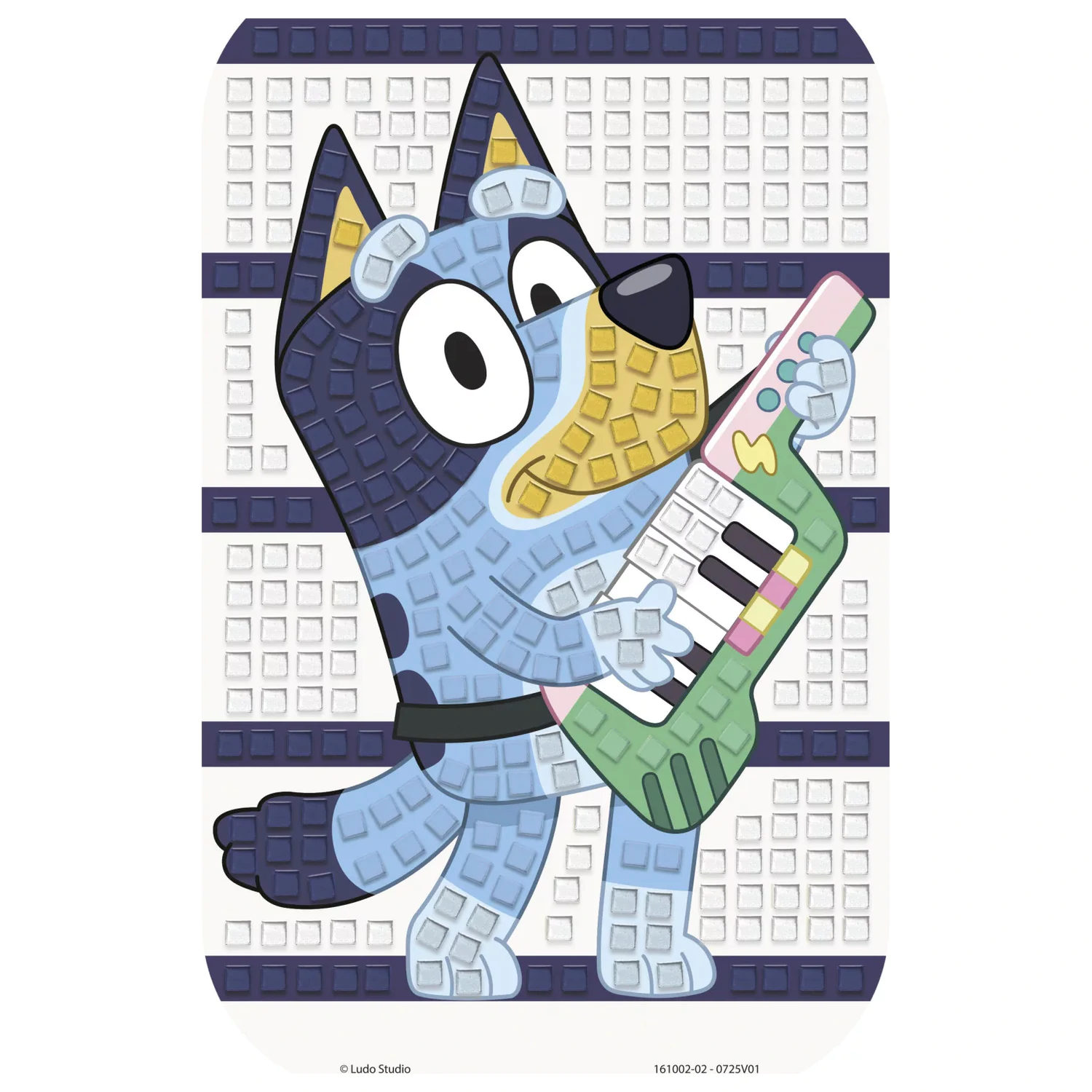Bluey Gitara Pjenasti Mozaik Kreativni Set fotografija proizvoda