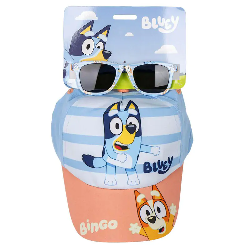 Bluey set dječja kapa i sunčane naočale fotografija proizvoda