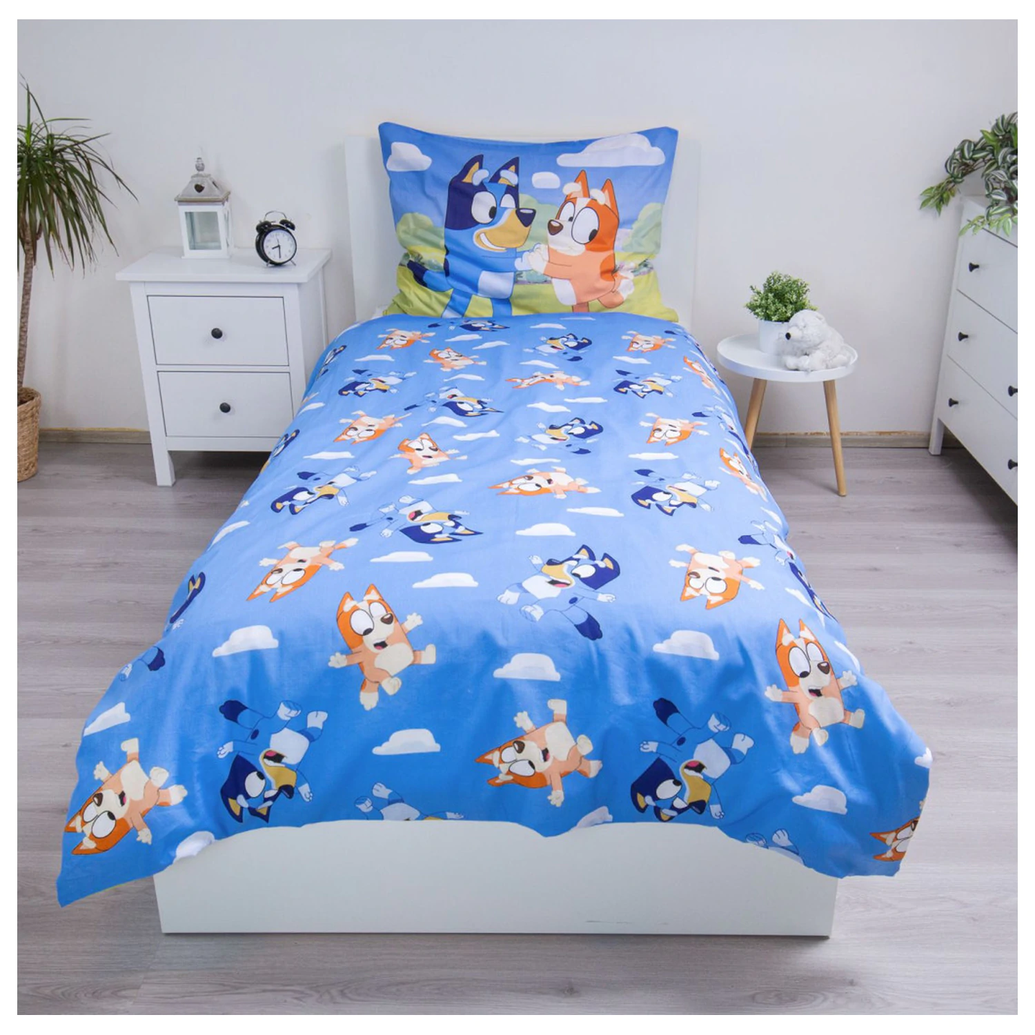 Bluey Sretna obitelj navlaka za poplun fotografija proizvoda