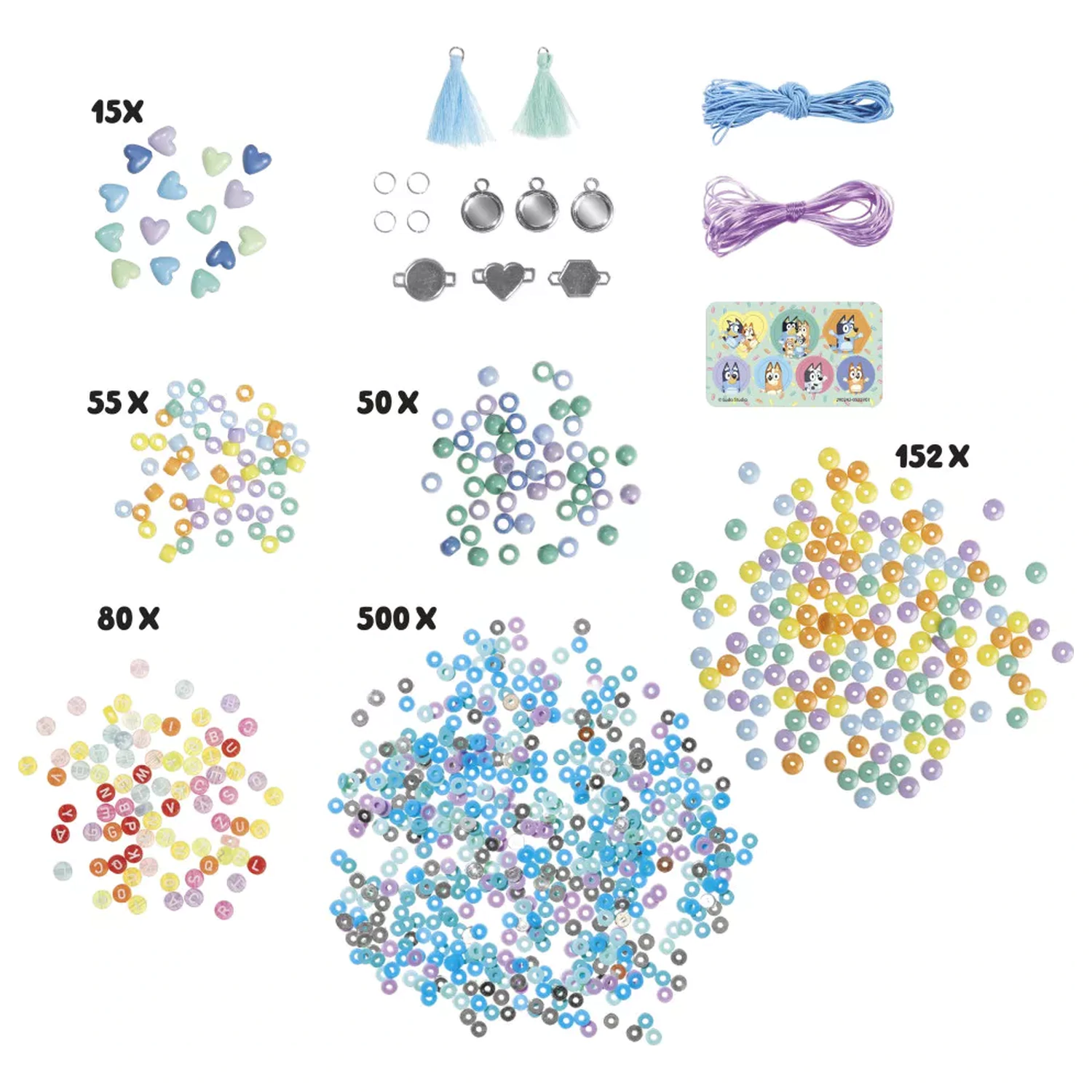 Bluey Happy Set za nizanje perlica fotografija proizvoda