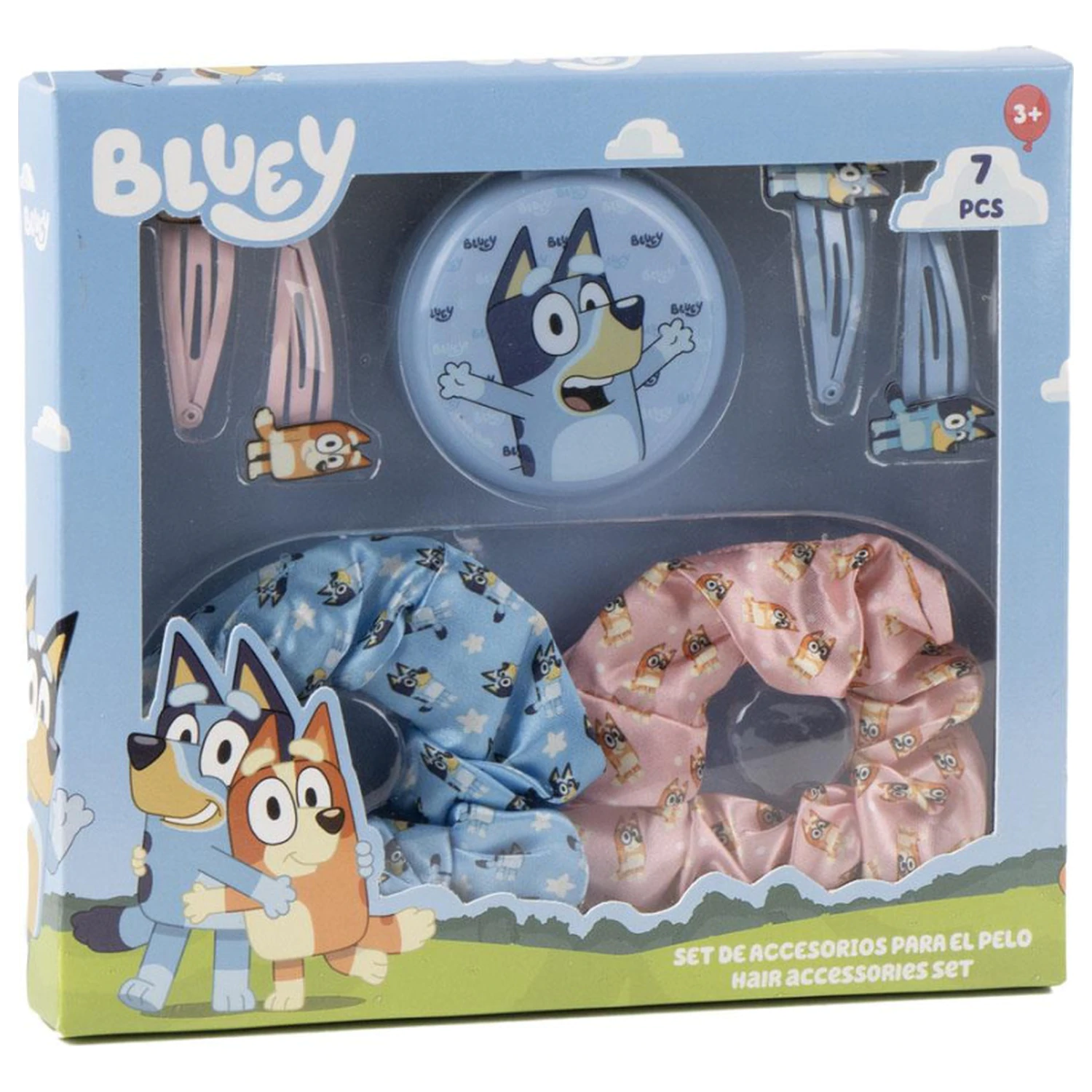 Bluey Set pribora za kosu "Happy Hair" 7 komada fotografija proizvoda