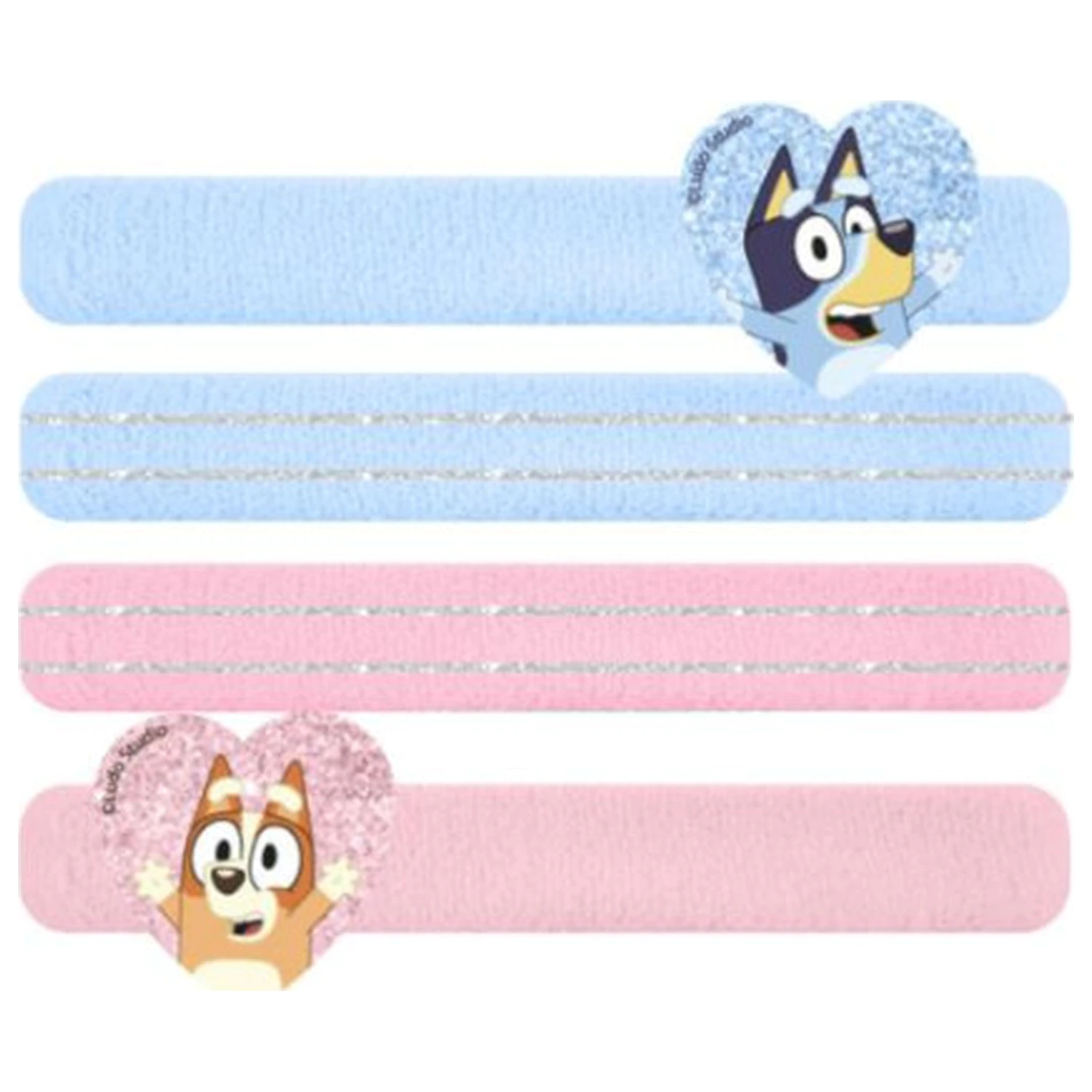 Bluey Heart set od 4 gumice za kosu fotografija proizvoda