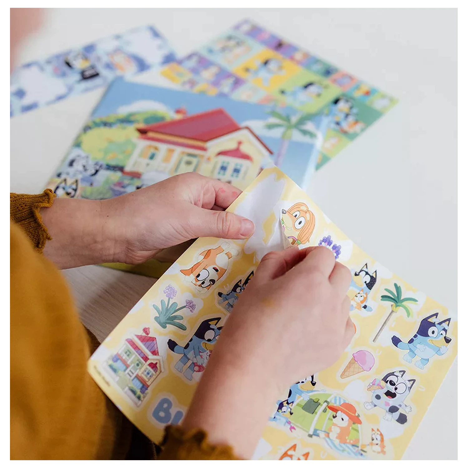 Bluey Kućni set naljepnica fotografija proizvoda