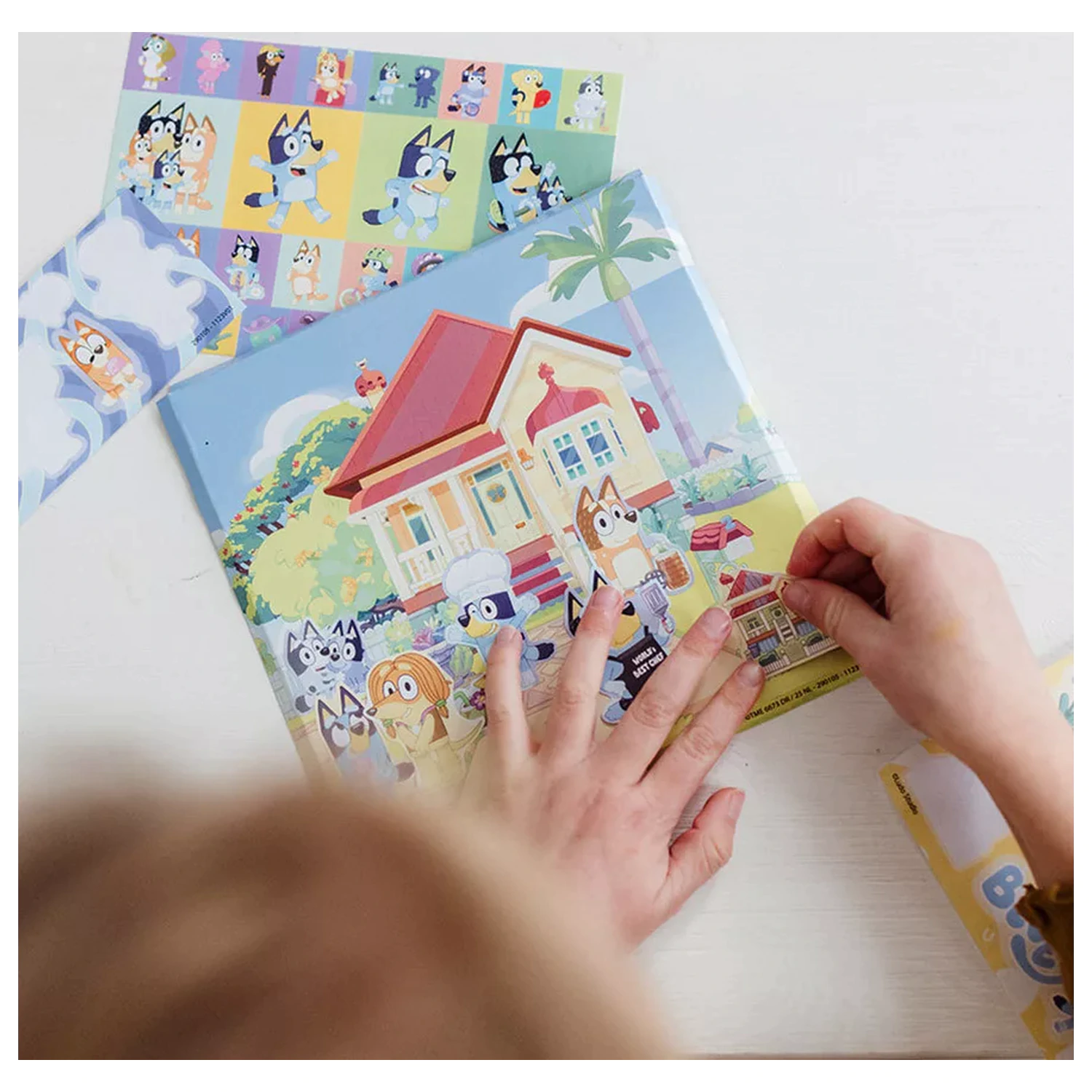 Bluey Kućni set naljepnica fotografija proizvoda
