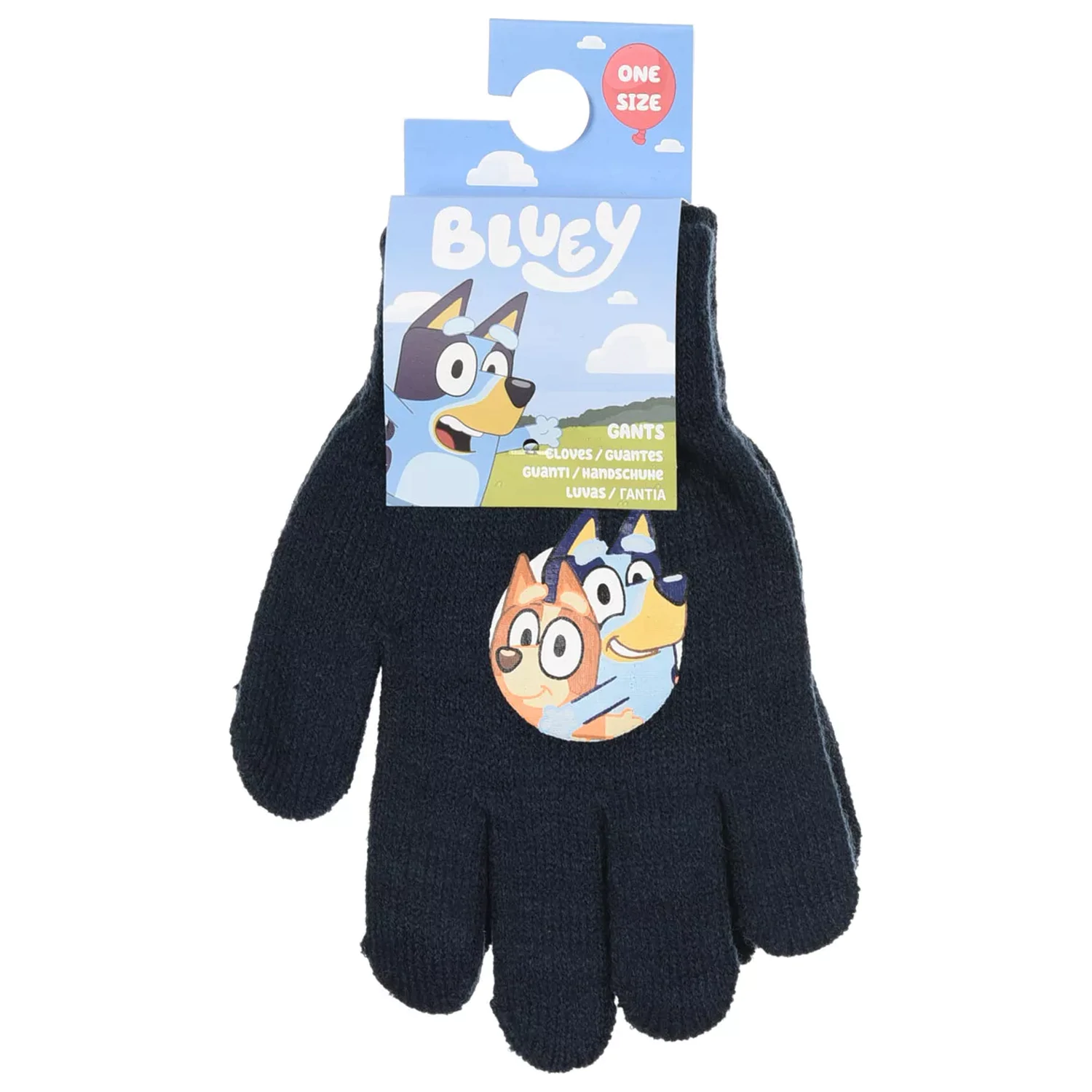 Bluey Hugs tamne dječje rukavice fotografija proizvoda