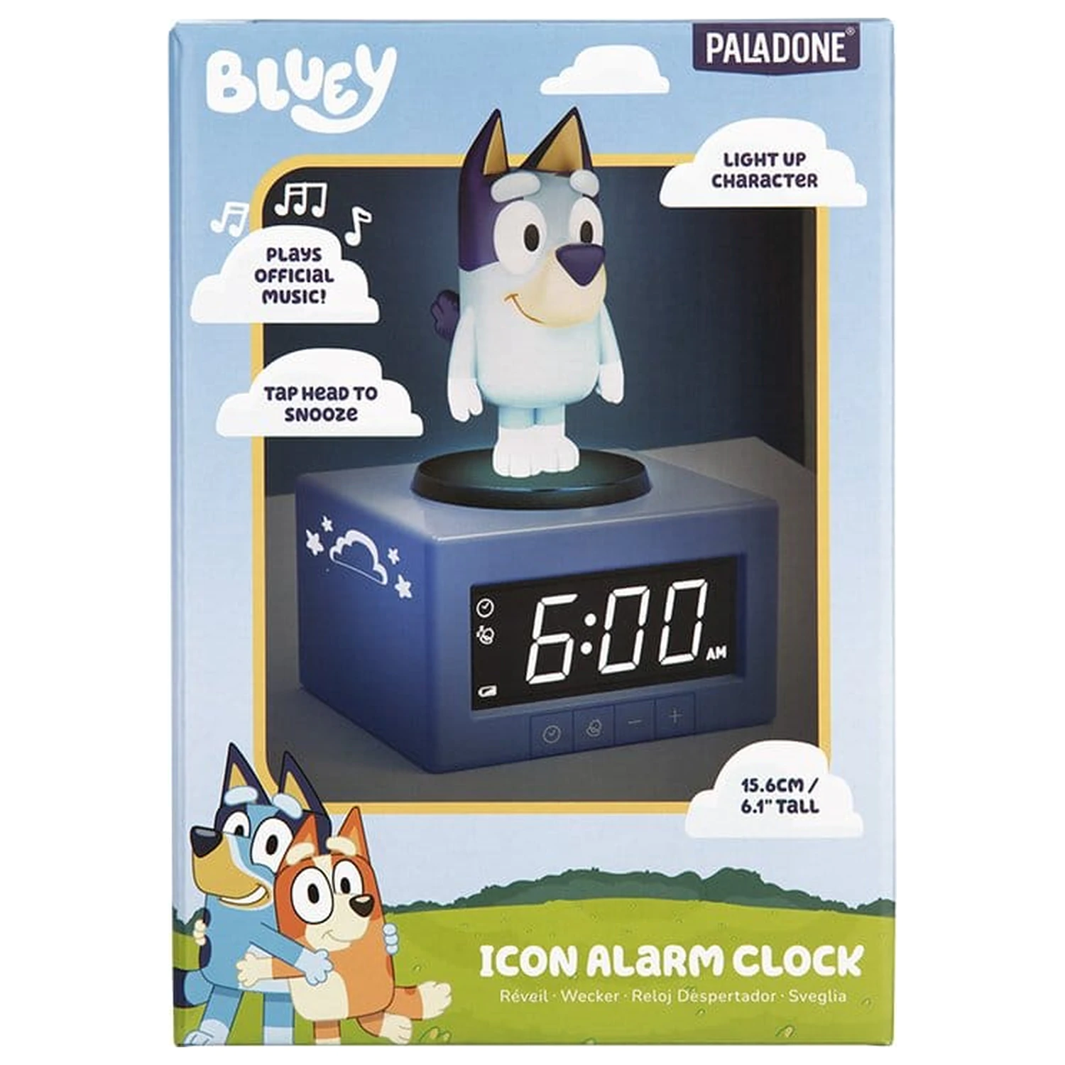 Bluey Icon budilica fotografija proizvoda