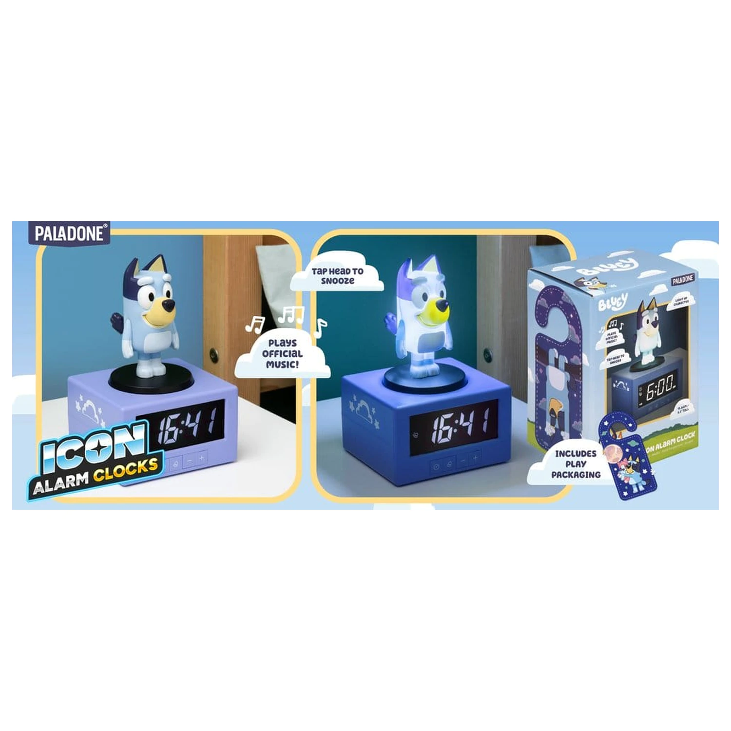 Bluey Icon budilica fotografija proizvoda