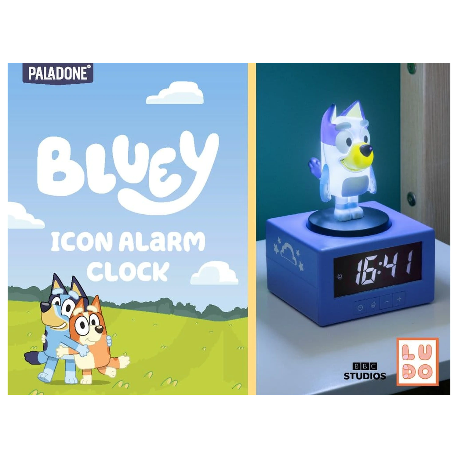 Bluey Icon budilica fotografija proizvoda