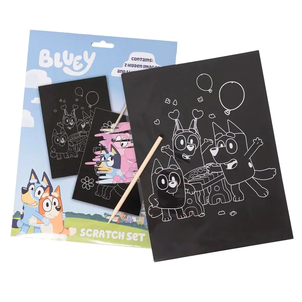 Bluey Scratch set pribora za pisanje fotografija proizvoda