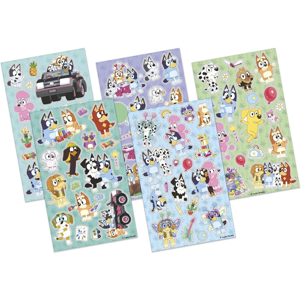 Bluey set naljepnica fotografija proizvoda