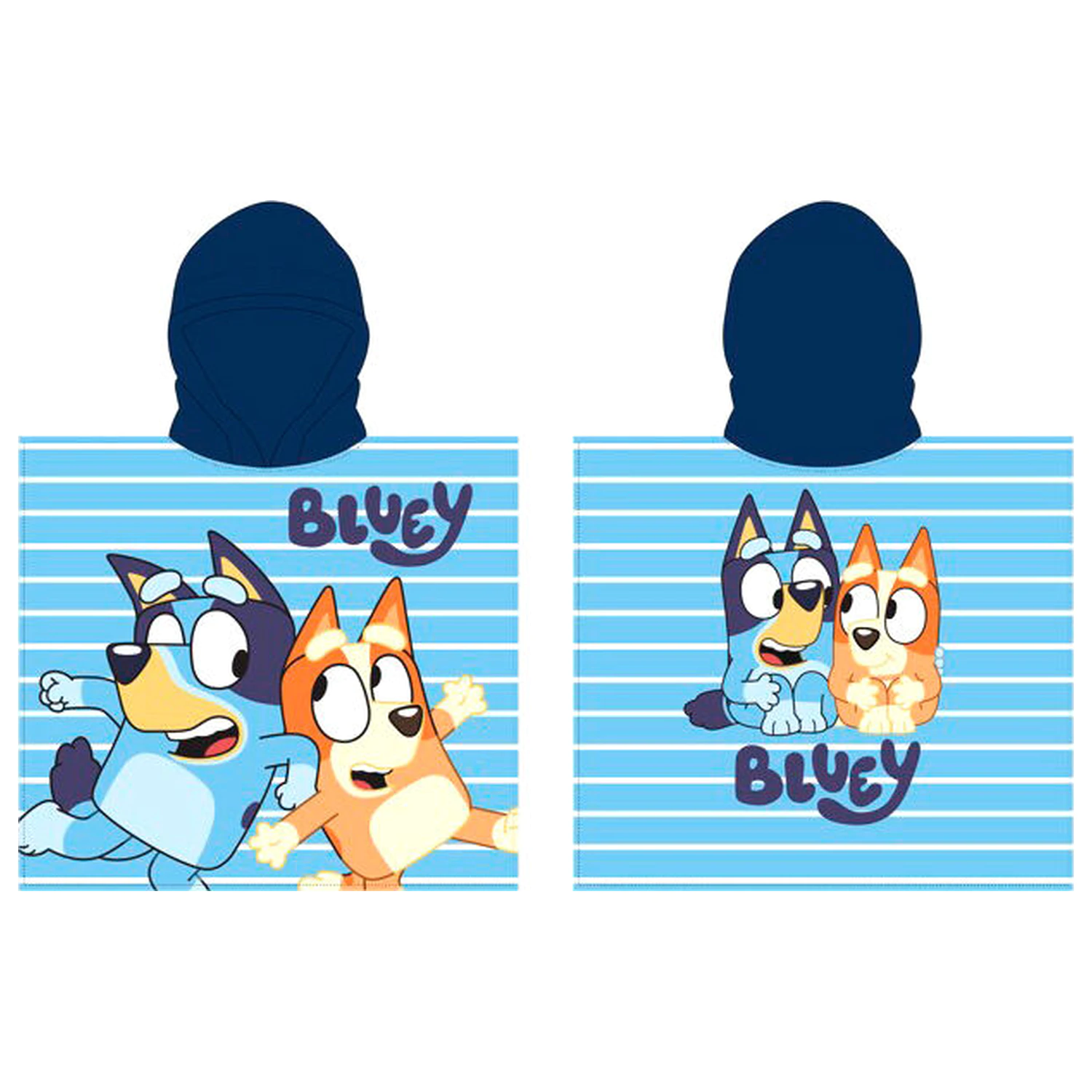 Bluey mikro vlakna poncho ručnik fotografija proizvoda
