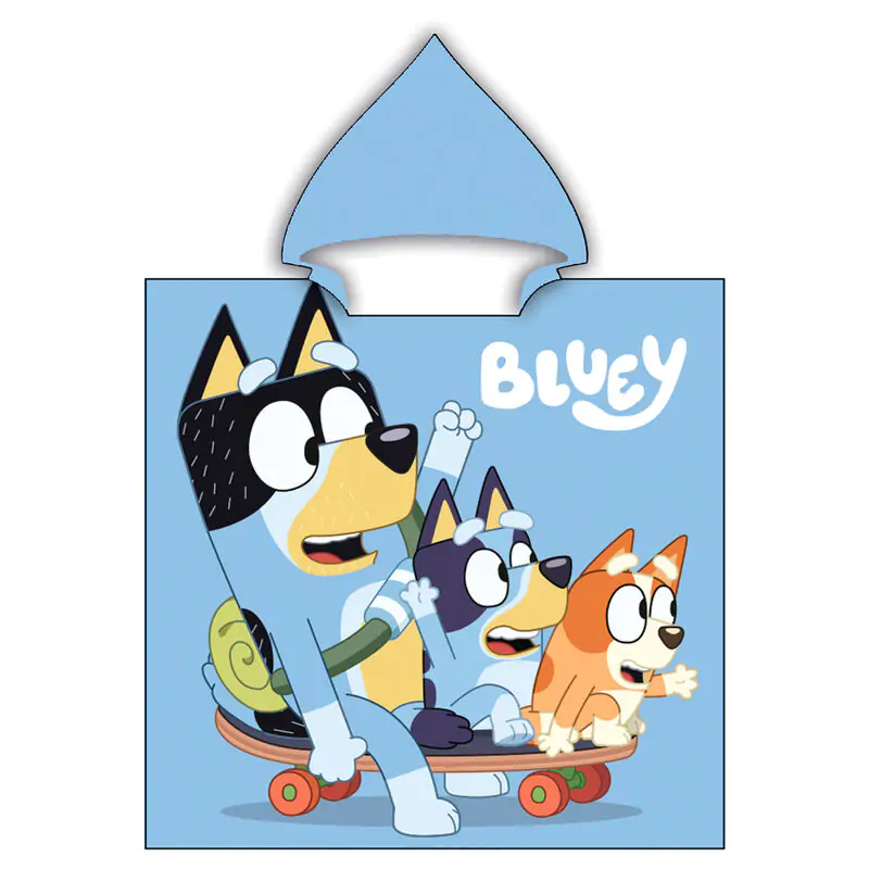 Bluey ručnik poncho od mikrovlakana fotografija proizvoda