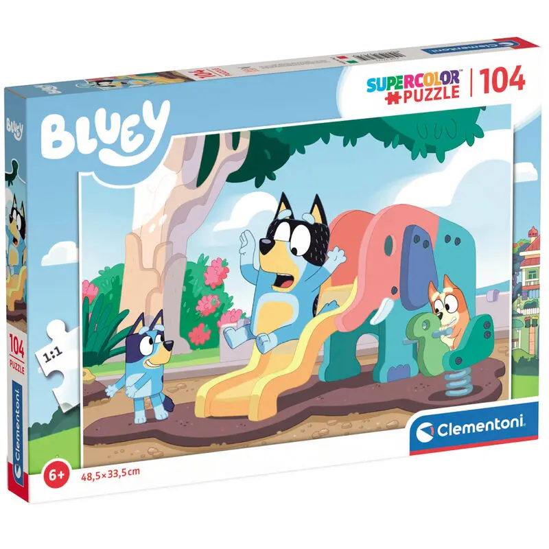 Bluey puzzle 104 kom fotografija proizvoda