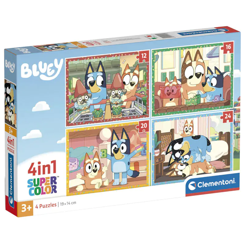 Bluey puzzle 12-16-20-24 komada fotografija proizvoda