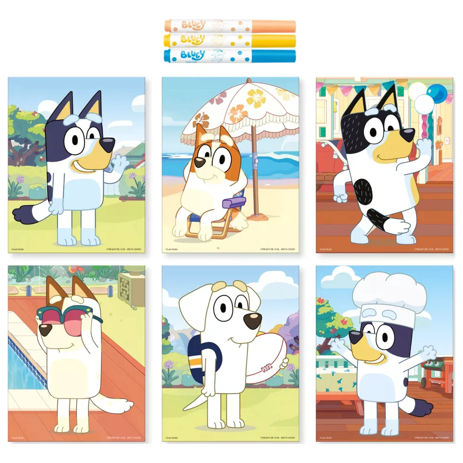 Bluey Rest Point Stamper Kreativni Set fotografija proizvoda
