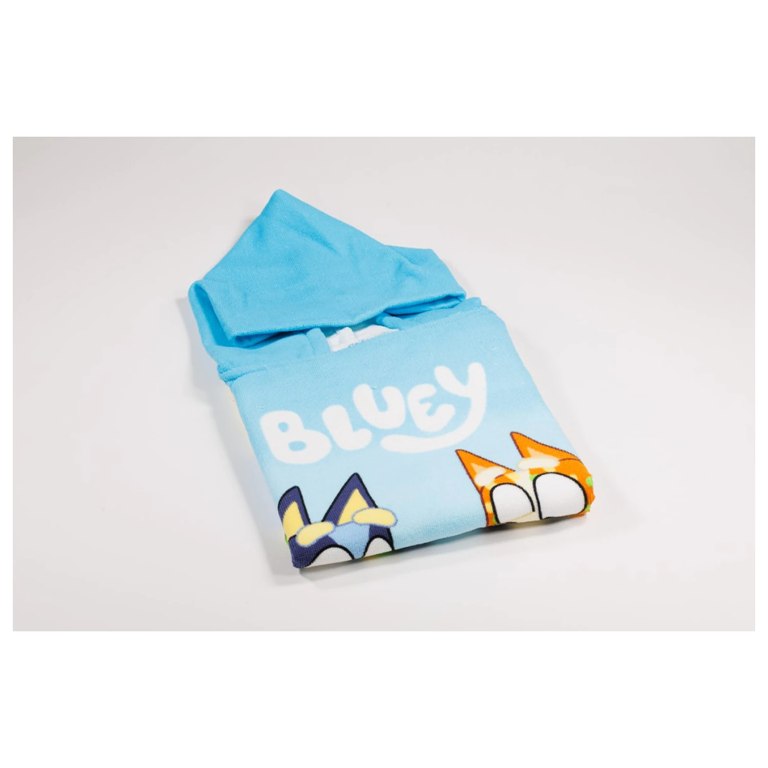 Bluey Sandcastle ručnik za plažu poncho 55x110 cm fotografija proizvoda