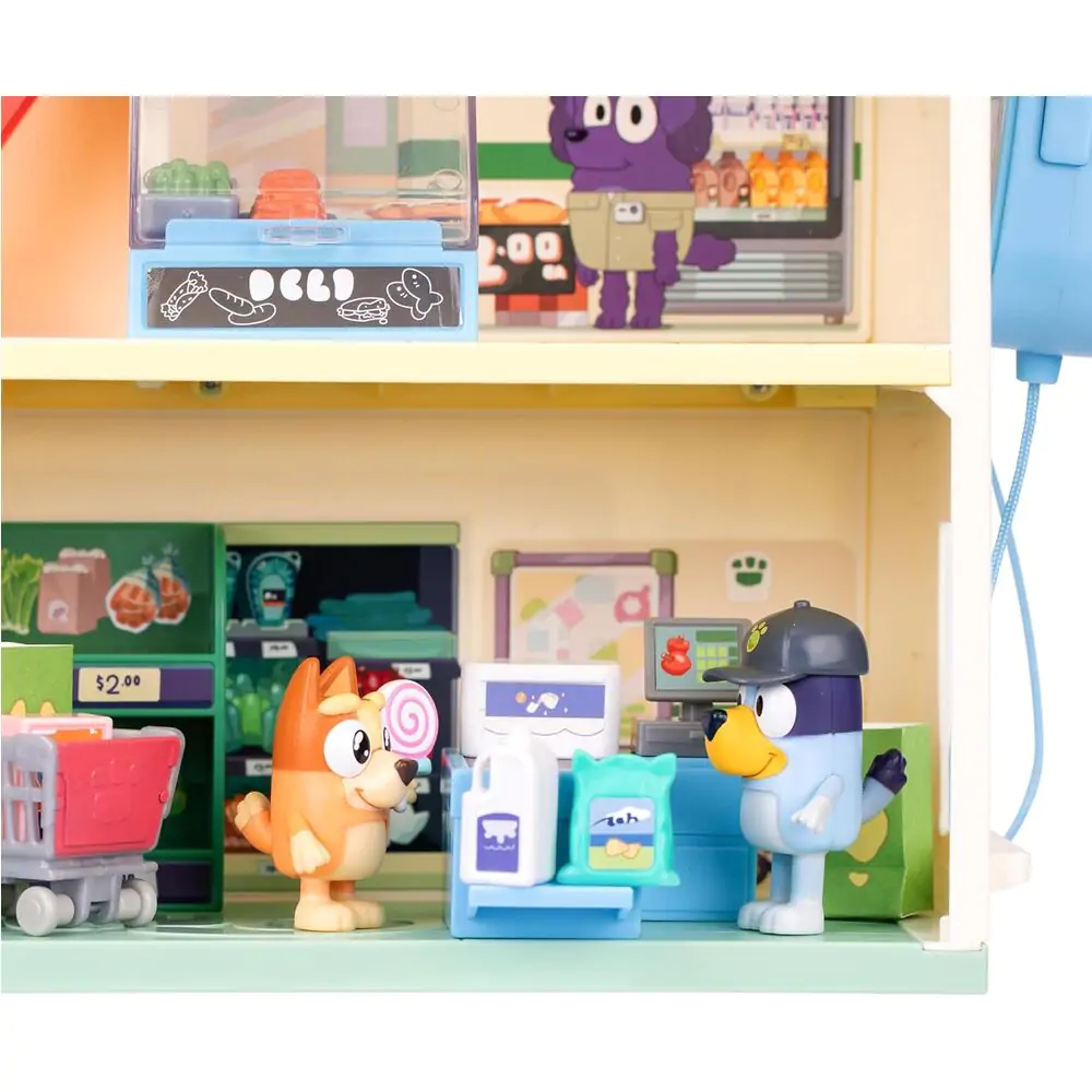 Bluey supermarket set za igranje i figure fotografija proizvoda