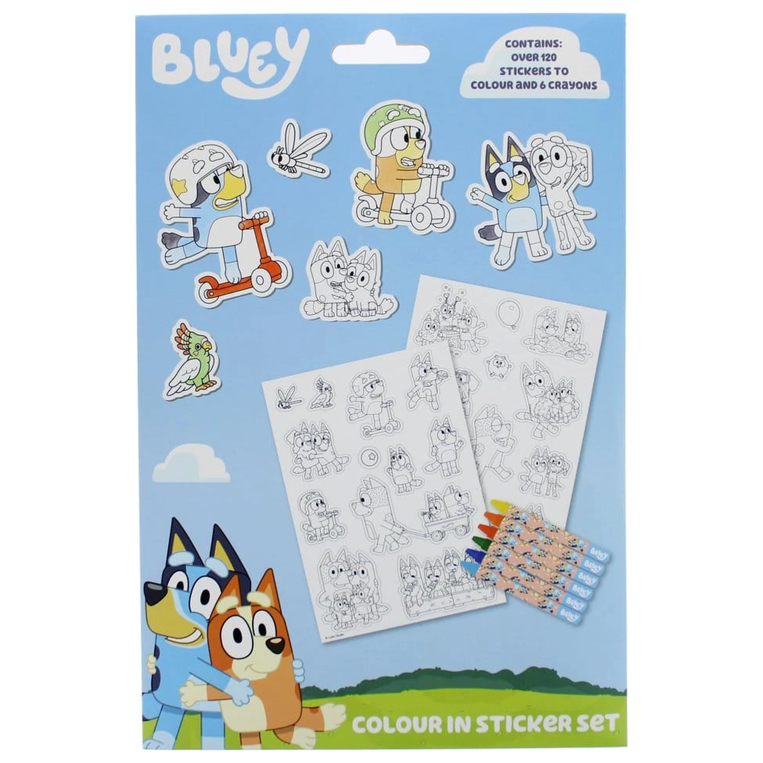Bluey Set za bojanje naljepnica fotografija proizvoda