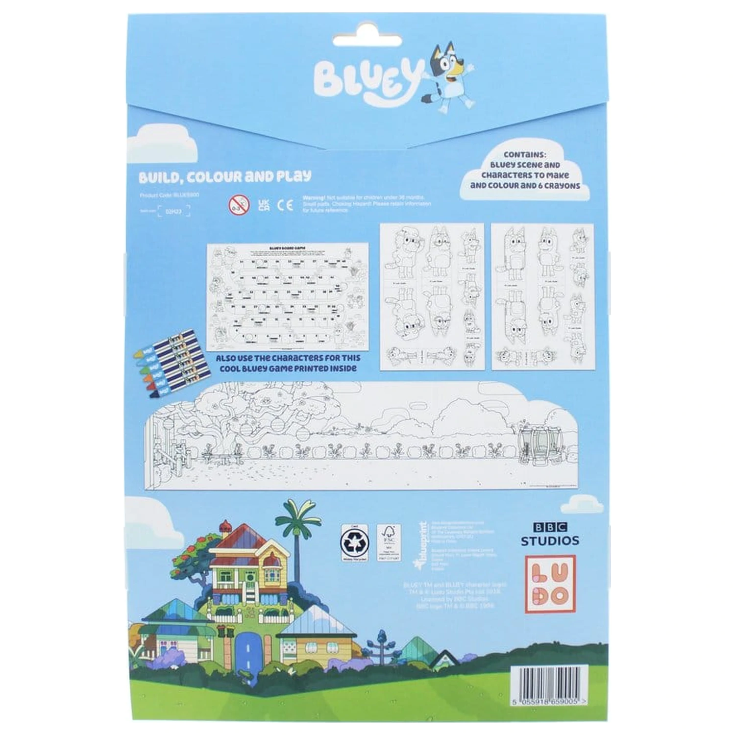 Bluey Set za bojanje i igru Svijet fotografija proizvoda