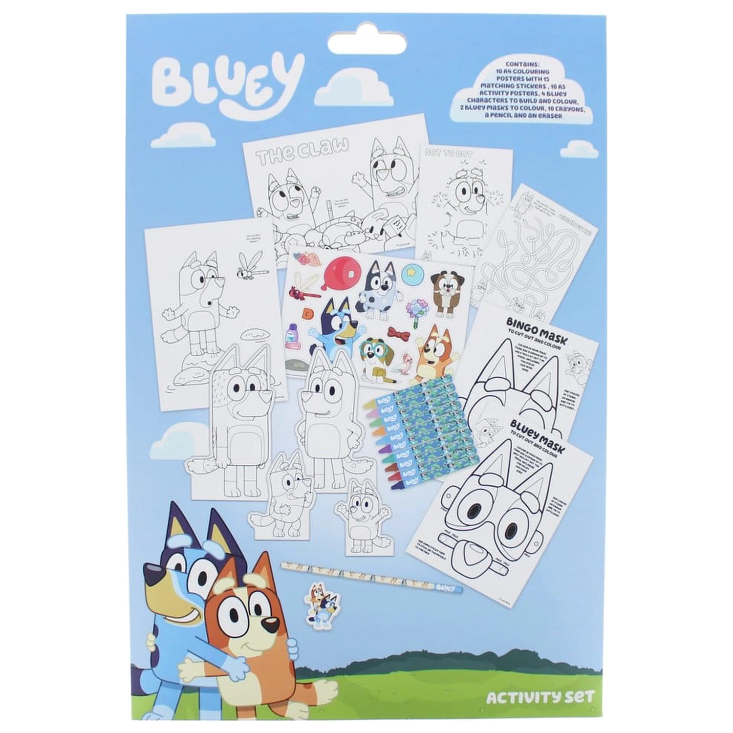 Bluey Play & Learning Set plakata fotografija proizvoda