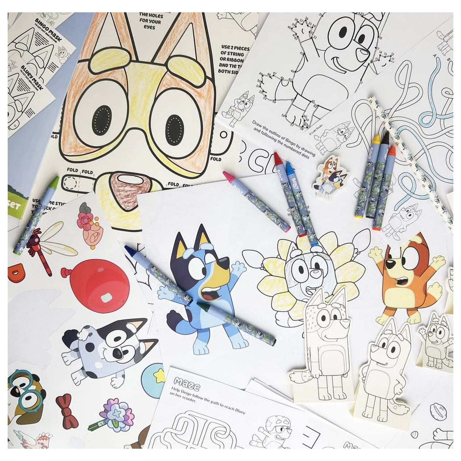 Bluey Play & Learning Set plakata fotografija proizvoda