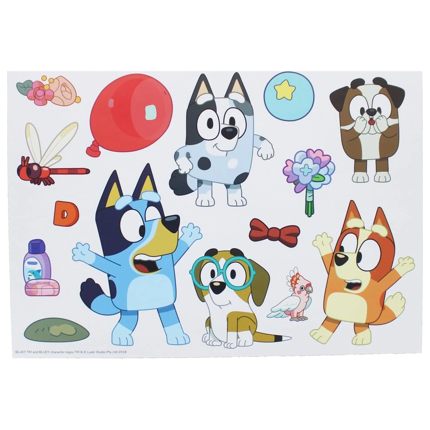 Bluey Play & Learning Set plakata fotografija proizvoda