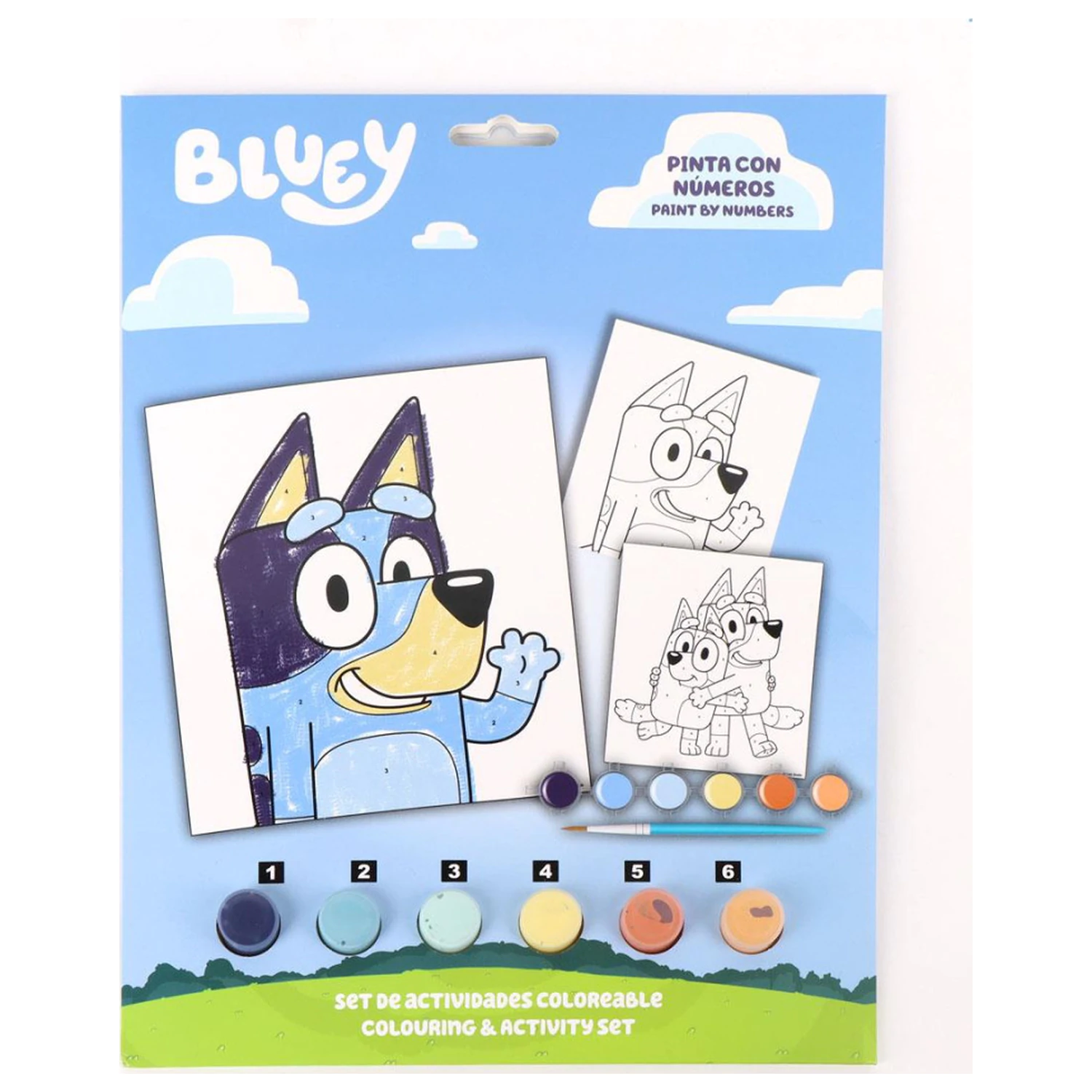 Bluey To Wave Set za bojanje fotografija proizvoda
