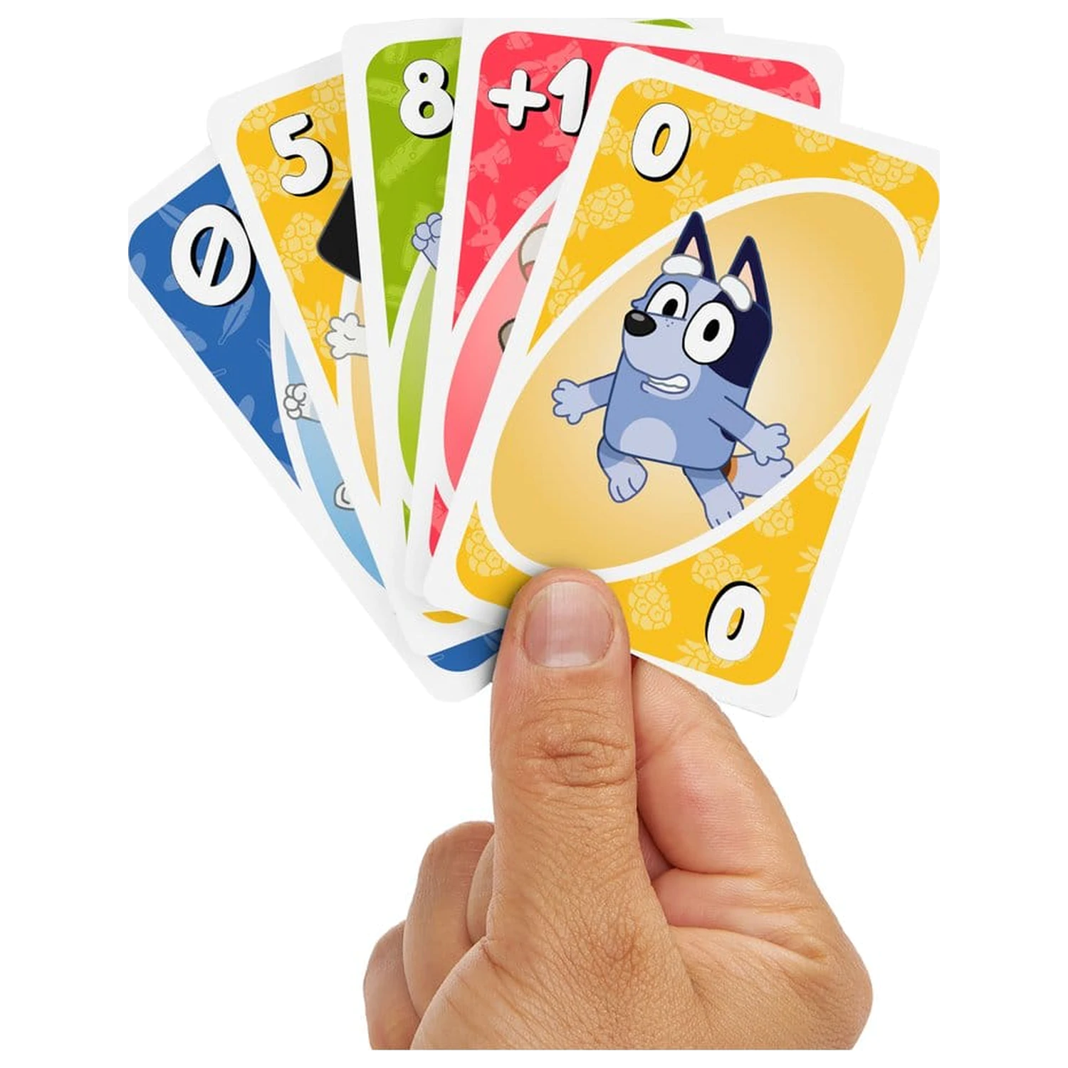 Bluey UNO Junior kartaška igra fotografija proizvoda