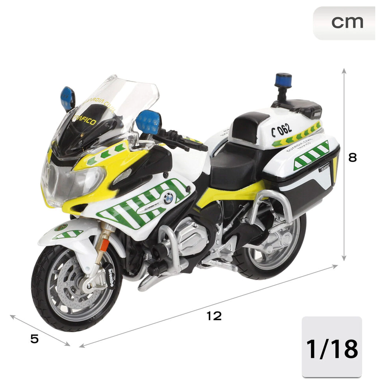 BMW R 1200 metalni Civil Guard motocikl fotografija proizvoda