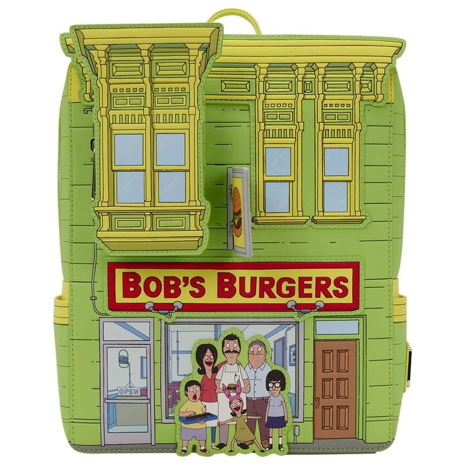 Bob´s Burgers by Loungefly Torba preko tijela s novčanikom za kovanice Restaurant fotografija proizvoda