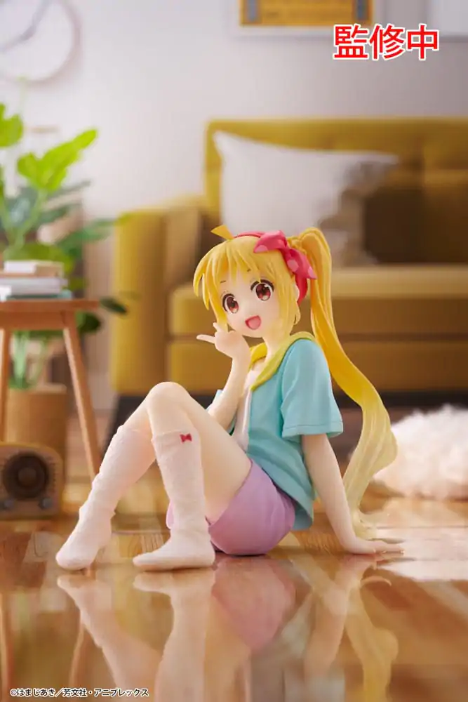 Bocchi the Rock! PVC Kip Stolni Slatka Figura Nijika Ijichi Room Wear Ver. 13 cm fotografija proizvoda