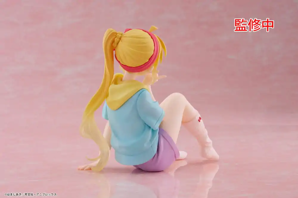 Bocchi the Rock! PVC Kip Stolni Slatka Figura Nijika Ijichi Room Wear Ver. 13 cm fotografija proizvoda