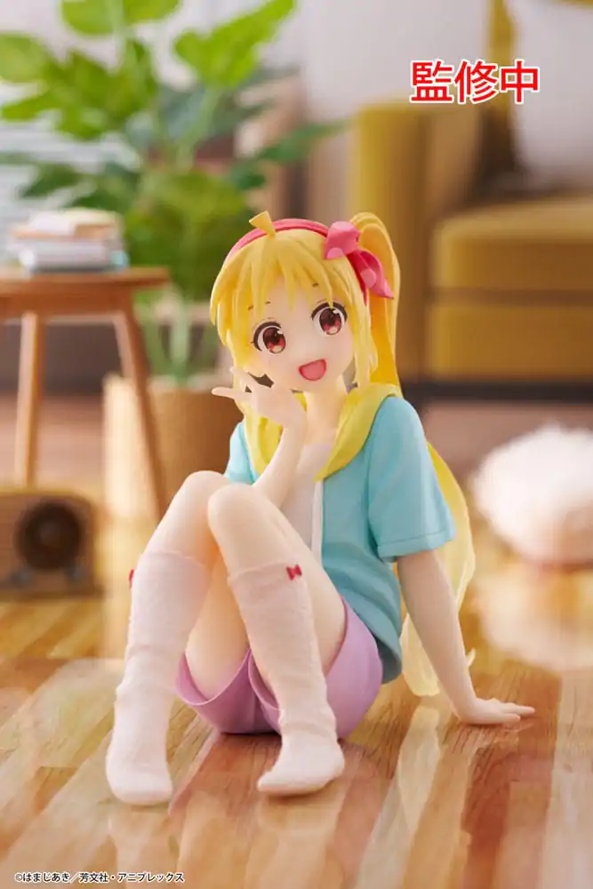 Bocchi the Rock! PVC Kip Stolni Slatka Figura Nijika Ijichi Room Wear Ver. 13 cm fotografija proizvoda